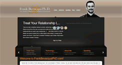 Desktop Screenshot of frankbevacquaphd.com